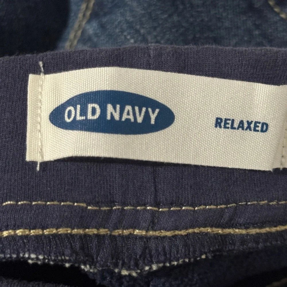 Size 4T - Old Navy Kids Relaxed Fit Pull On Jeans Dark Wash Denim Elastic Waist